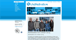 Desktop Screenshot of burkhardt-ag.ch